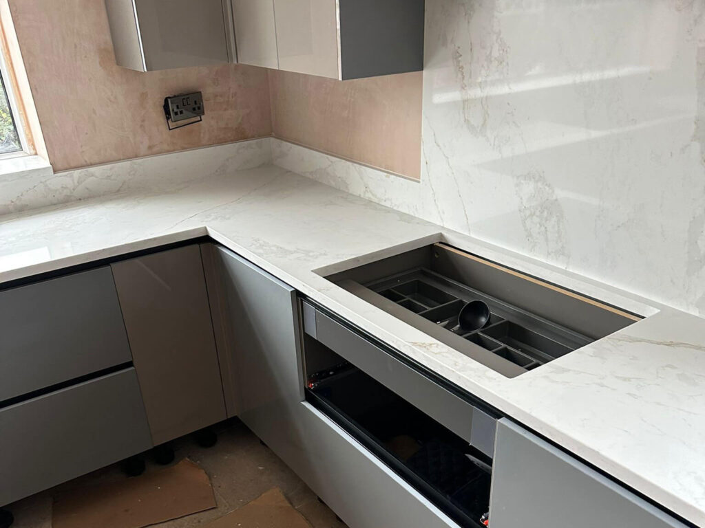 Florentine Quartz Kitchen Worktops Bessacarr Doncaster PD Granite