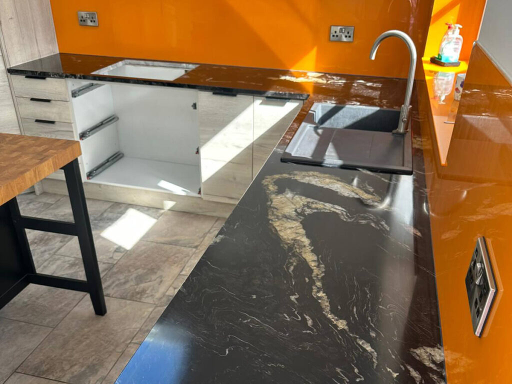 Matrix Gold Granite Kitchen Worktops PD Granite Doncaster