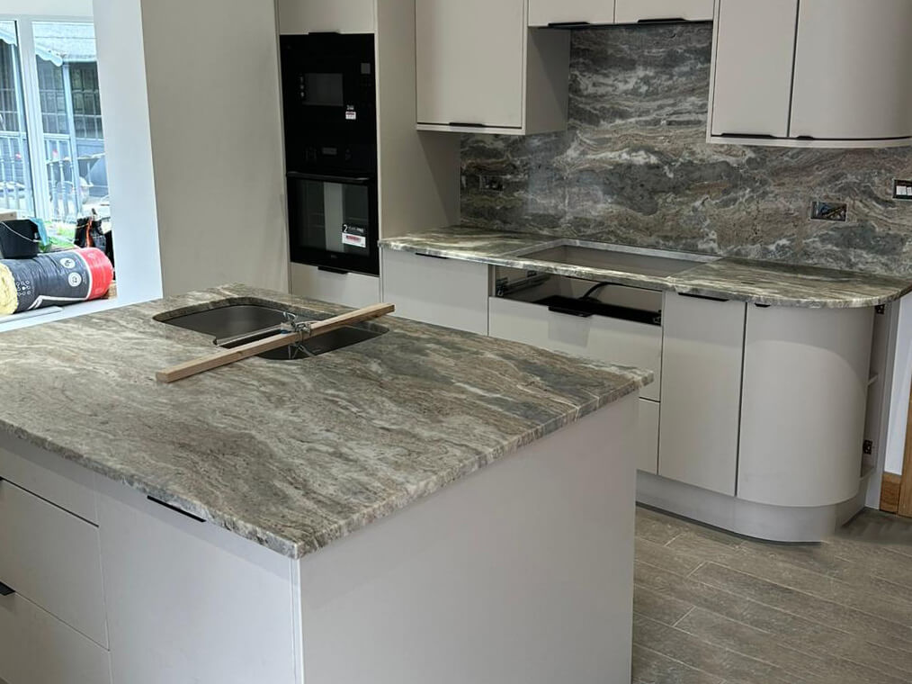 Fantasy Brown Quartzite Dolomite Kitchen Worktops Doncaster PD Granite