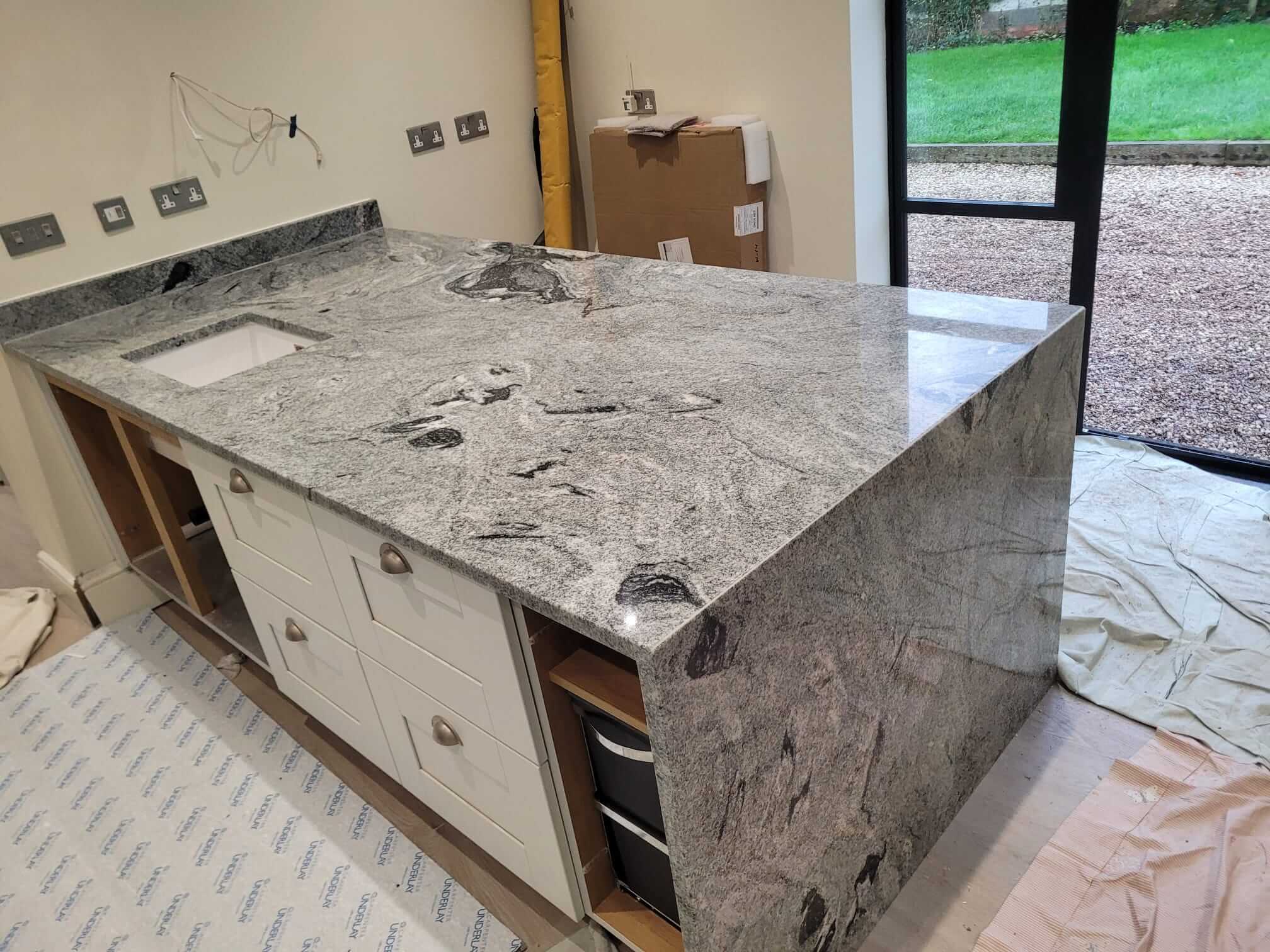 Viscount White Granite Kitchen Worktops Misson Doncaster PD Granite