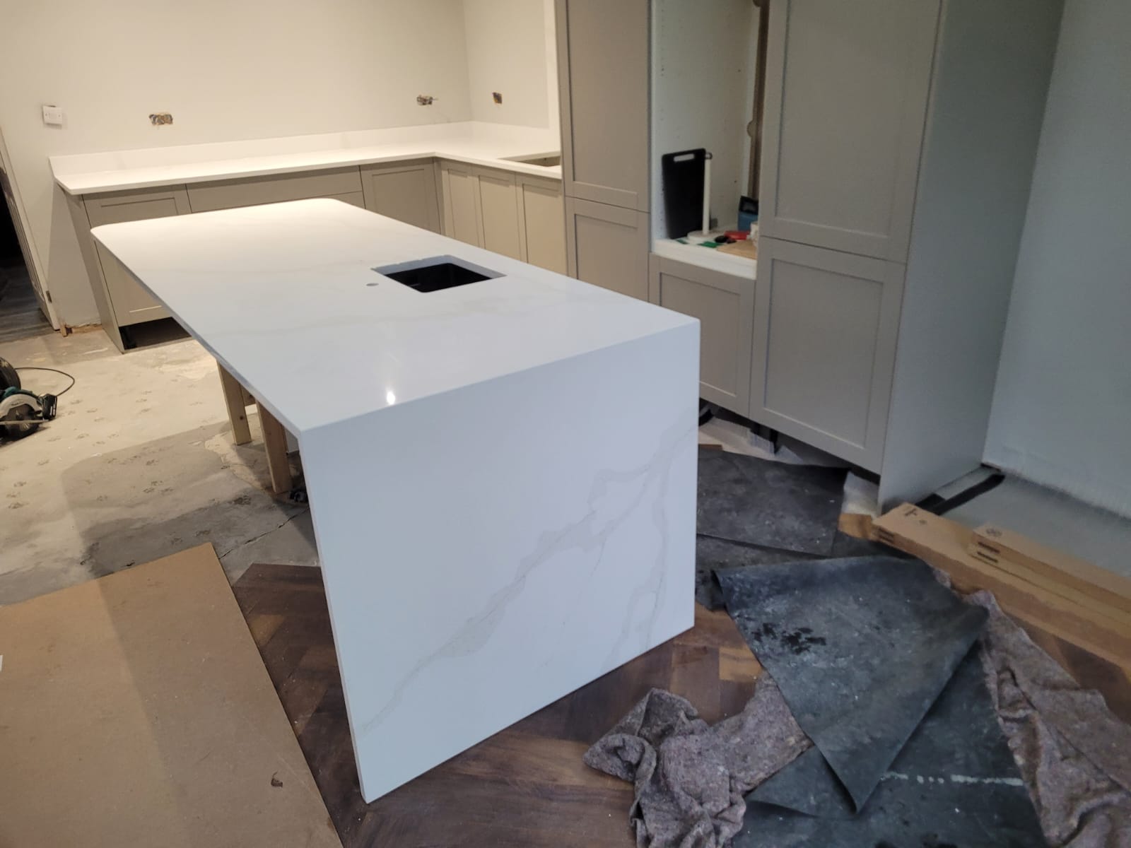 Calacatta Oro Quartz Kitchen Worktops PD Granite Arksey Doncaster