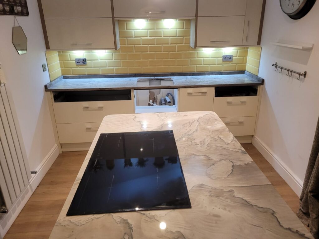 Mustang Brown Granite Kitchen Worktops PD Granite Quartz Adwick Doncaster