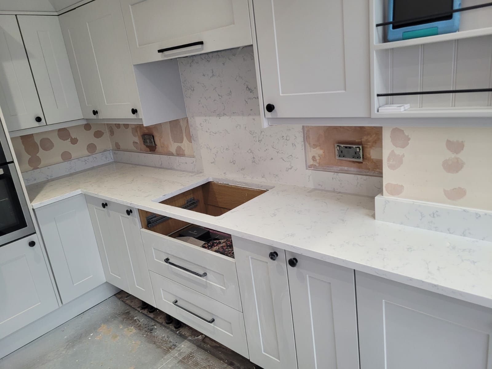 River White Quartz Kitchen Worktops PD Granite Balby Doncaster