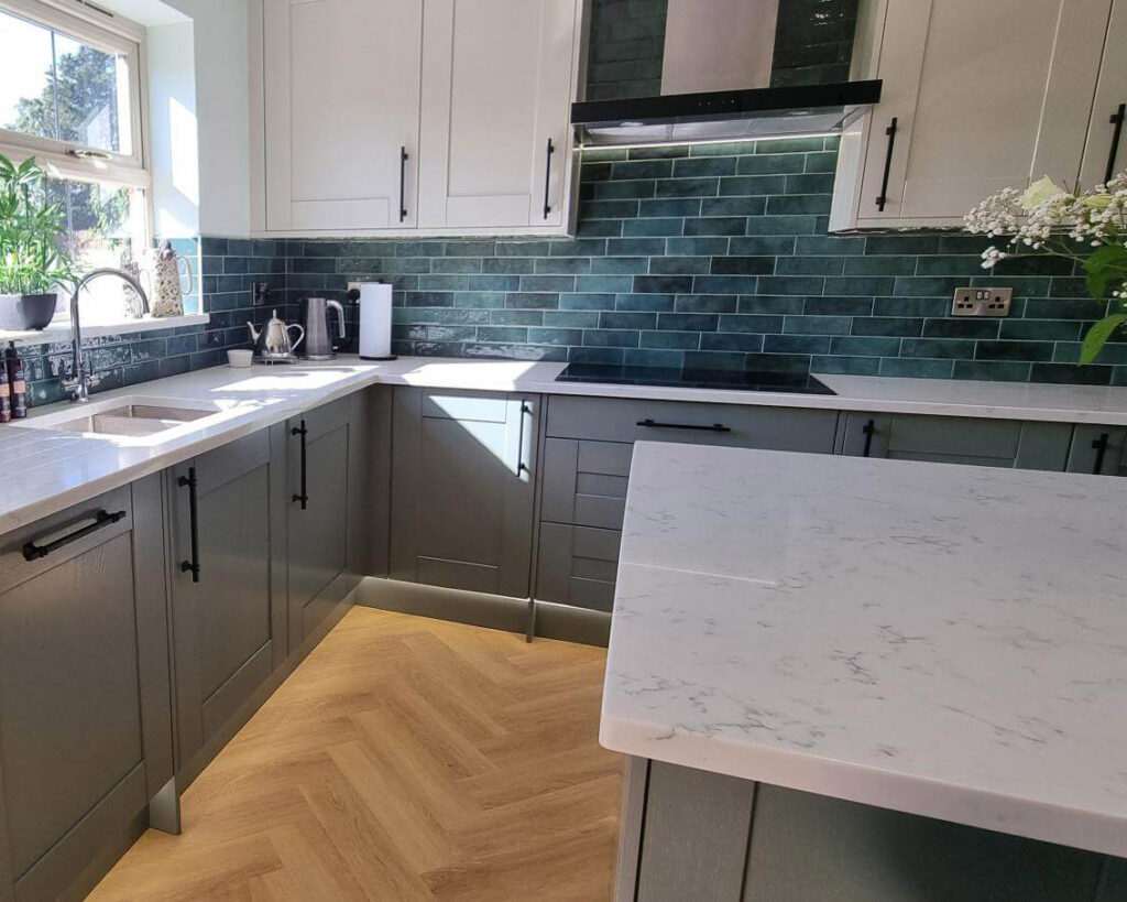 Carrara Quartz Kithcen Worktops Crowle Scunthorpe PD Granite Doncaster